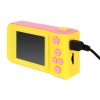 29015 22 detsky digitalni fotoaparat 2gb ruzovo zluta 8940