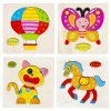 Edukacyjna Ukladanka Drewniana Puzzle Sorter Wzory