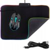 Gamingowa Podkladka pod Mysz Podswietlana LED RGB