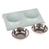 35636 2 kik kx7271 miska pro psy a kocky dvojita 2x350ml