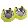 MISKA PODWOJNA DLA PSA KOTA METALOWA 300ml x 2 Kod producenta 19108 N
