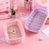 72966 2 plastovy kosik ruzovy