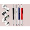 DLUGOPIS WIELOFUNKCYJNY SRUBOKRET MULTITOOL 6W1 Narzedzia dlugopis miarka srubokret krzyzakowy srubokret plaski