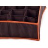 118343 4 verk 01621 organizer do zasuvky na pradlo s 20 prihradkami hnedy