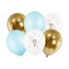 123491 1 kik kx4555 1 balonky 30cm pastelova svetle modra 6ks