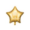 123509 3 kik kx4551 foliovy balonek s hvezdou happy birthday 40cm zlaty