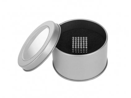 25355 neocube 3mm 216 magnetu krabicka stribrna 9027