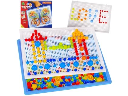 ISO 22422 Skládačka mozaika vzdělávací houby Puzzle připínáčky