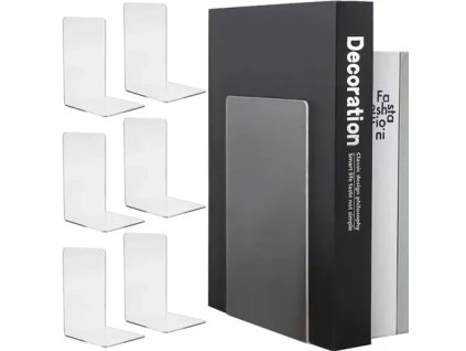 Ruhhy 21745 Zarážka na knihy čirá 6 ks