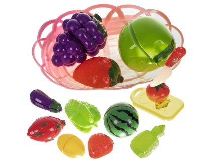 Kruzzel 22576 Krájecí ovoce a zelenina v košíku