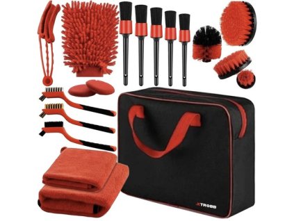 Xtrobb 22626 Multifunkční sada nástrojů pro čištění a mytí auta 19 ks