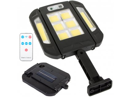 168041 verk 12291 solarni led lampa se senzorem pohybu a dalkovym ovladanim