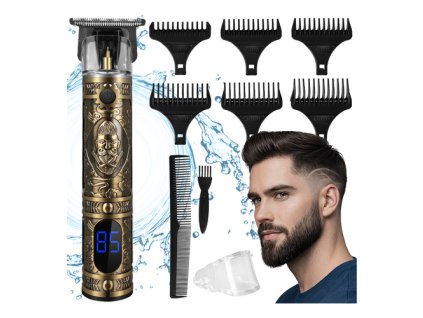 Soulima 19590 Zastřihovač vlasů a vousů zlatý