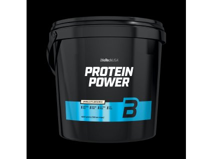 BioTech Protein Power 4000 g (Příchuť vanilka)