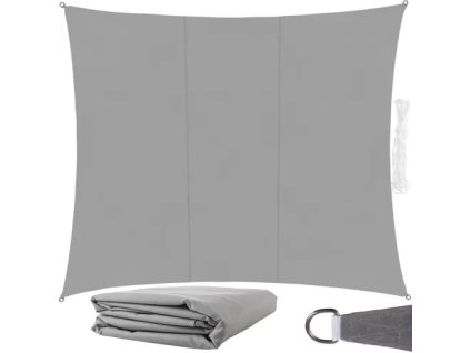 Gardlov Sluneční plachta 4x3m - šedá 23143