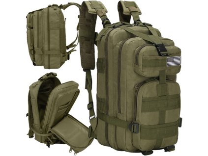 Trizand 8920 Vojenský batoh XL, zelený