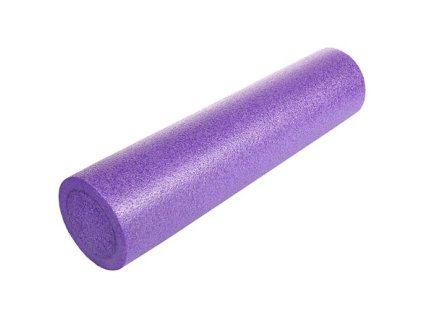 195673 yoga epe roller joga valec fialova delka 60 cm