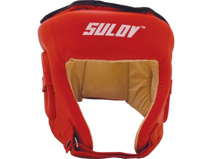 Chránič hlavy otevřený SULOV® DX, červený (Box velikost L)