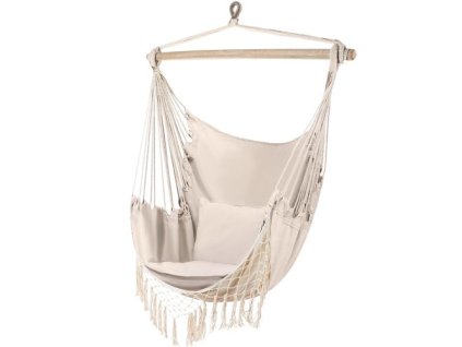 Gardlov 23670 Houpací síť - béžová brazilská židle