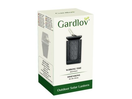 Gardlov Solární lampa - lucerna 24404
