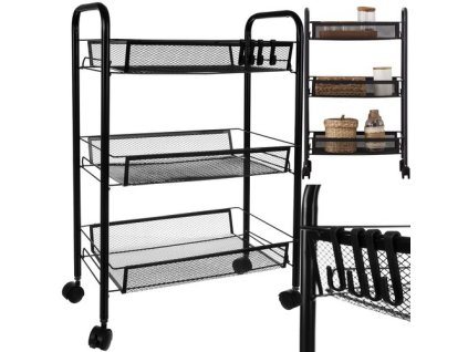 Ruhhy Kuchyňská police - pojízdná 24749