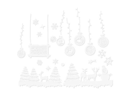 Ruhhy Vánoční samolepky na okna 22253