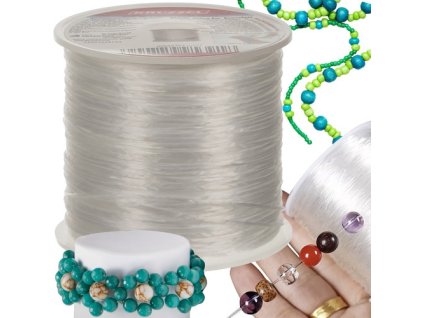 Kruzzel Gumička na výrobu náramků - 40m 24753