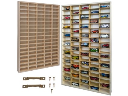 Kruzzel Dřevěná police na auta/pružiny 21997