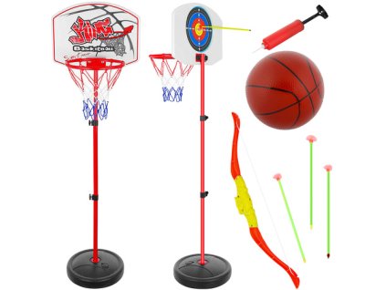 Kruzzel Herní set na basketbal a střelnici 23415