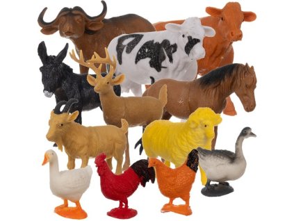 230261 11 kruzzel hospodarska zvirata sada figurek