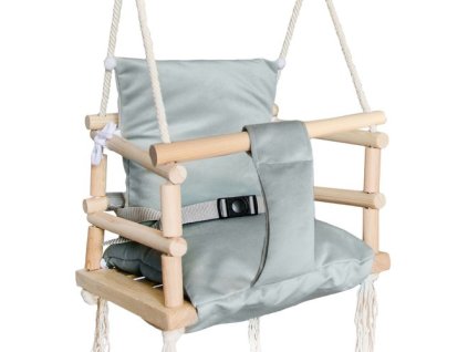 Kruzzel Šedá houpačka NOVINKA H18026