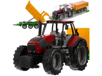 230168 11 kruzzel zemedelsky traktor s privesem 24711