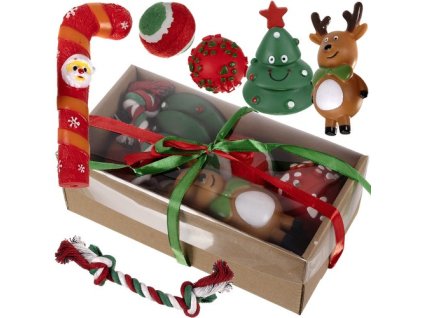 Purlov Vánoční dárek pro psa - hračky 22637