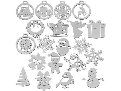 Ruhhy Dřevěné ozdoby - 20 ks.