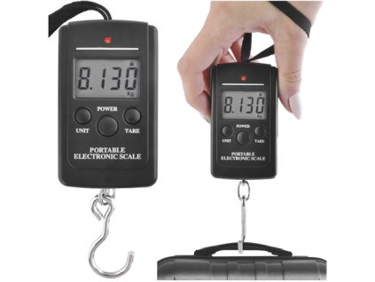 Ruhhy LED váha na zavazadla - 40kg