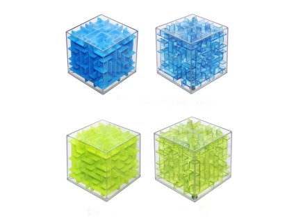 35357 1 3d kostka labyrint color kx6982