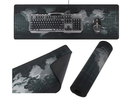 Izoxis Šedá podložka pod myš a klávesnici