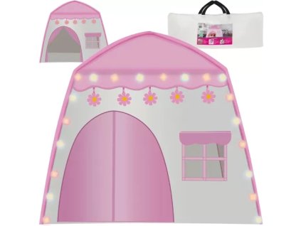 Kruzzel Dětský stan HOME + světla 23472