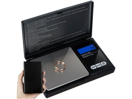 Ruhhy Kapesní váha 500 x 0,1g s klopou 23573