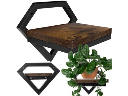 Ruhhy Závěsná nástěnná police 24253