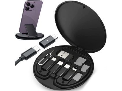 236699 10 sada adapteru usb kabel typu c 4v1 mikro osvetleni 60w