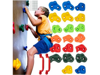 Kruzzel Horolezecké rukojeti 25395 22 ks