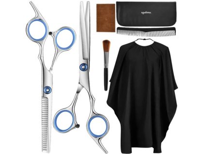 Soulima Kadeřnické nůžky 2 ks + příslušenství