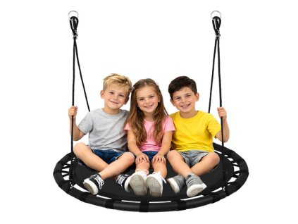 ISO Houpačka Čapí hnízdo, 100 cm, černá