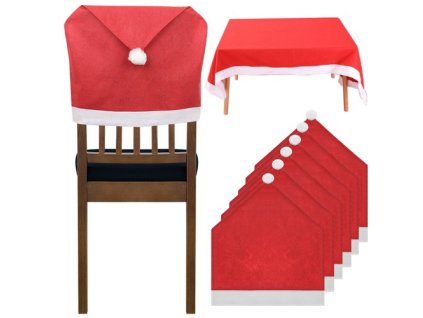 ISO Sada potahů na židle 6+ ubrus