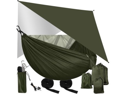 248930 trizand turisticka houpaci sit s plachtou a moskytierou 260x140 cm