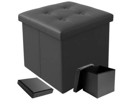 Ruhhy Skládací puf šedý 25780