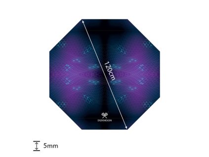 Dunmoon Herní podložka pod židli, 8-rohová, 25955