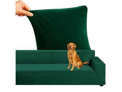 Ruhhy Potah na pohovku 145-185cm zelený 26032