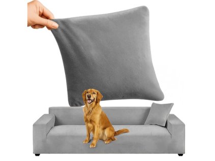 Ruhhy Potah na pohovku 190-230cm tmavě šedý 26181